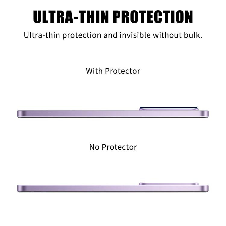 For Realme P4x Kalebol Transparent HD Anti-Fingerprint AR Integrated Camera Lens Tempered Glass Film