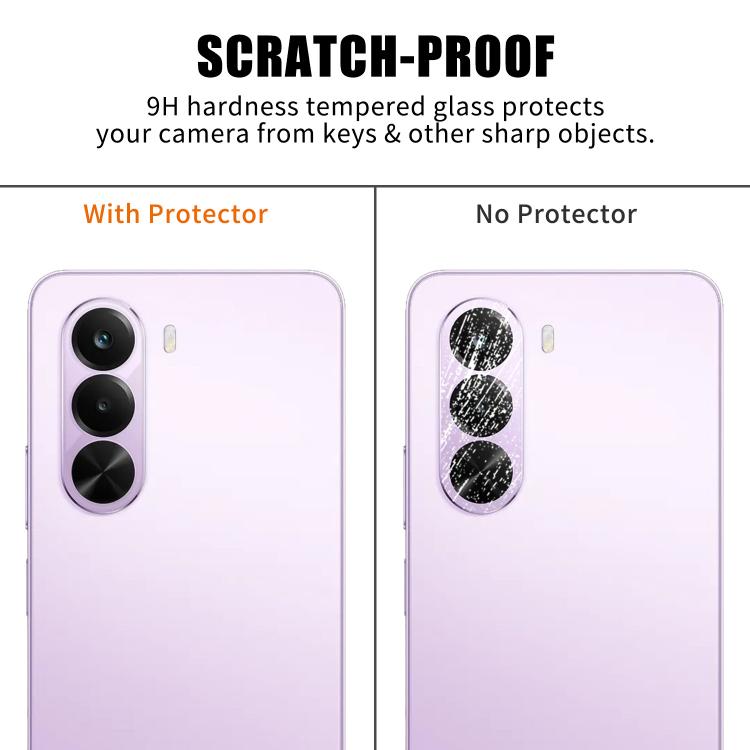 For Realme P4x Kalebol Transparent HD Anti-Fingerprint AR Integrated Camera Lens Tempered Glass Film