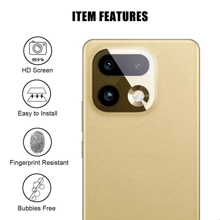 For Realme 16 Pro+ Kalebol Transparent HD Anti-Fingerprint AR Integrated Camera Lens Tempered Glass Film