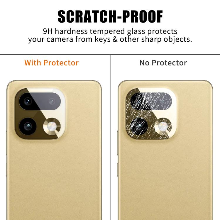 For Realme 16 Pro+ Kalebol Transparent HD Anti-Fingerprint AR Integrated Camera Lens Tempered Glass Film