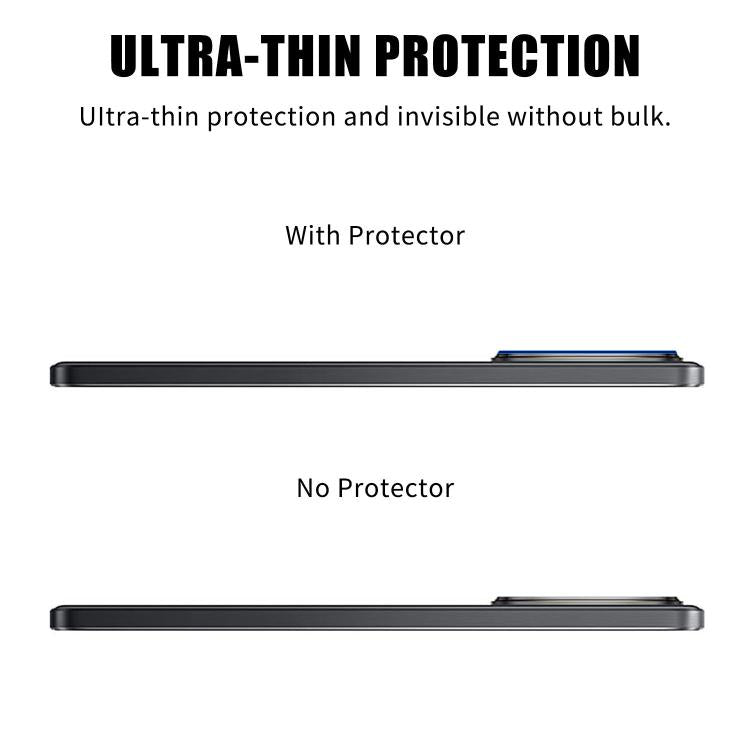 For Realme GT 7 / GT 7T Kalebol Transparent HD Anti-Fingerprint AR Integrated Camera Lens Tempered Glass Film