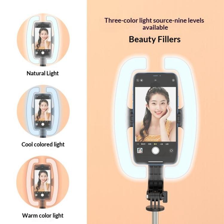 P99W For Live Streaming Selfie Stick Ring Light Phone Tripod Stand Remote Control Beauty Fill Light