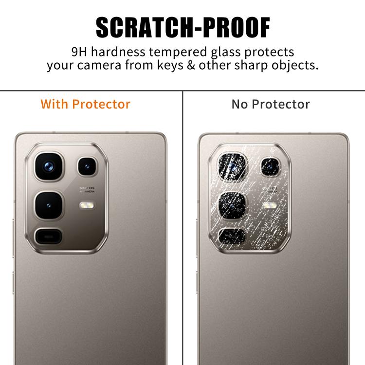For Infinix Note 50 4G Kalebol Transparent HD Anti-Fingerprint AR Integrated Camera Lens Tempered Glass Film