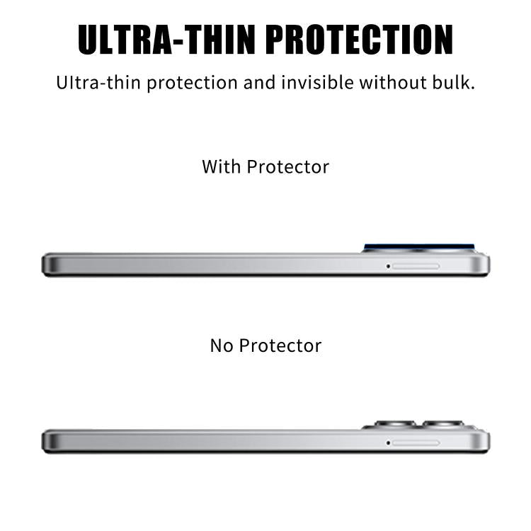 For Tecno Pova 7 Ultra 5G Kalebol Transparent HD Anti-Fingerprint AR Integrated Camera Lens Tempered Glass Film