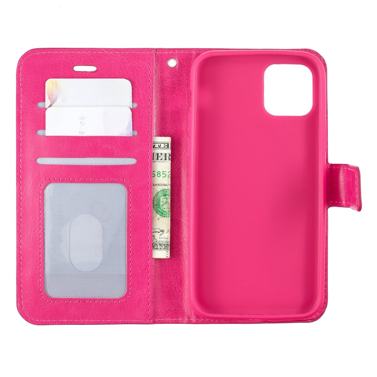 For iPhone 11 Pro Crazy Horse Texture Horizontal Flip Leather Case with Holder & Card Slots & Wallet & Photo Frame