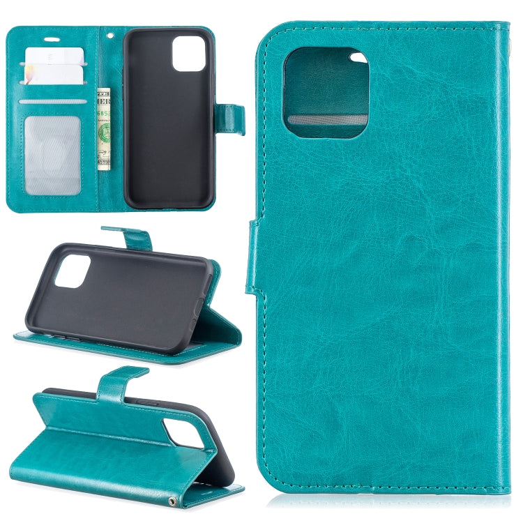 For iPhone 11 Pro Crazy Horse Texture Horizontal Flip Leather Case with Holder & Card Slots & Wallet & Photo Frame