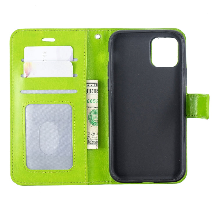 For iPhone 11 Pro Crazy Horse Texture Horizontal Flip Leather Case with Holder & Card Slots & Wallet & Photo Frame