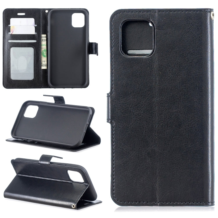 For iPhone 11 Pro Max Crazy Horse Texture Horizontal Flip Leather Case with Holder & Card Slots & Wallet & Photo Frame