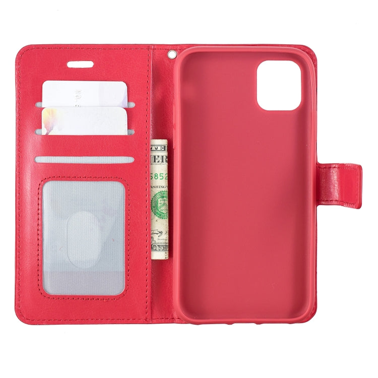 For iPhone 11 Pro Max Crazy Horse Texture Horizontal Flip Leather Case with Holder & Card Slots & Wallet & Photo Frame