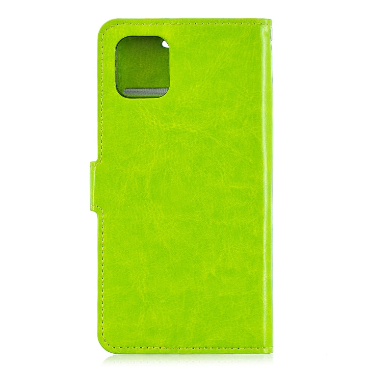 For iPhone 11 Pro Max Crazy Horse Texture Horizontal Flip Leather Case with Holder & Card Slots & Wallet & Photo Frame