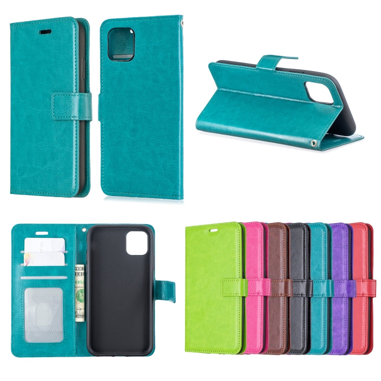 For iPhone 11 Pro Max Crazy Horse Texture Horizontal Flip Leather Case with Holder & Card Slots & Wallet & Photo Frame