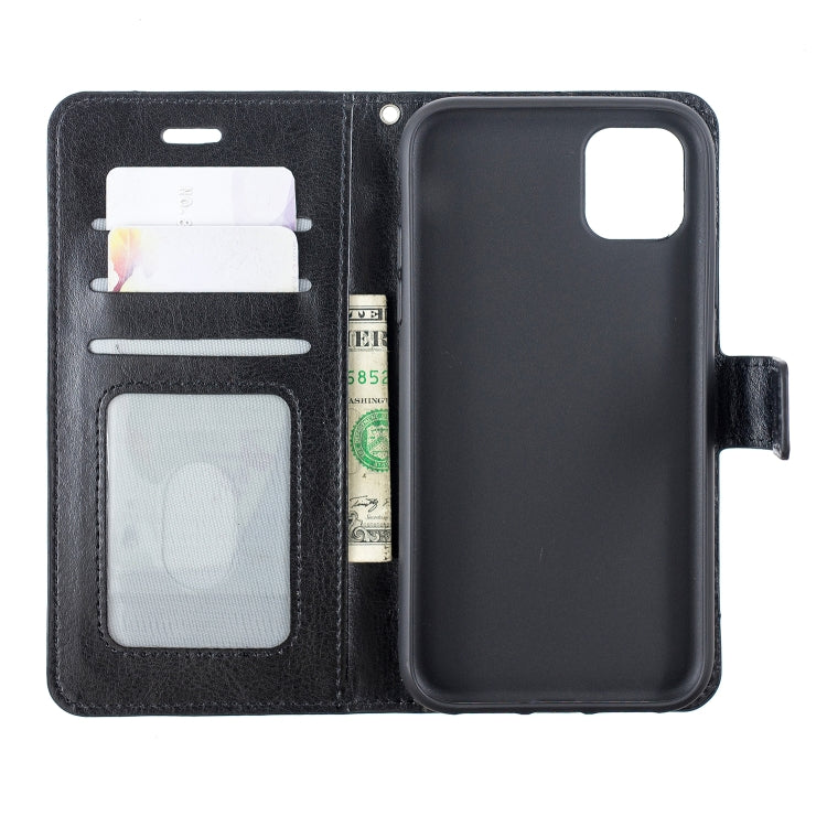 For iPhone 11 Crazy Horse Texture Horizontal Flip Leather Case with Holder & Card Slots & Wallet & Photo Frame for  iPhone 11