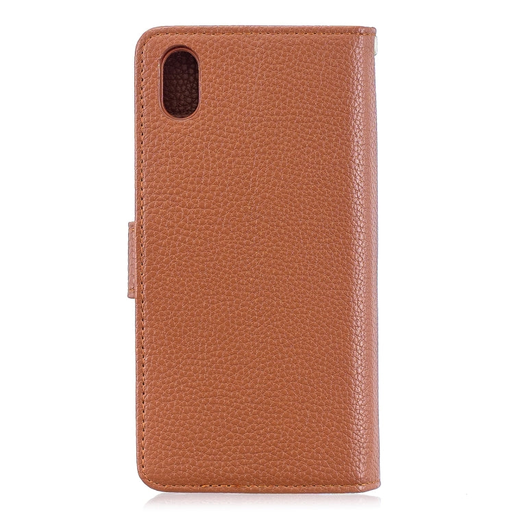 For Huawei Y5 2019 Lychee Texture Horizontal Flip Leather Case with Holder & Card Slots & Wallet & Photo Frame