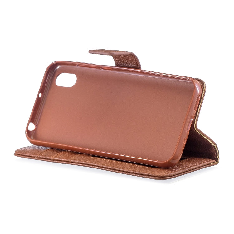 For Huawei Y5 2019 Lychee Texture Horizontal Flip Leather Case with Holder & Card Slots & Wallet & Photo Frame