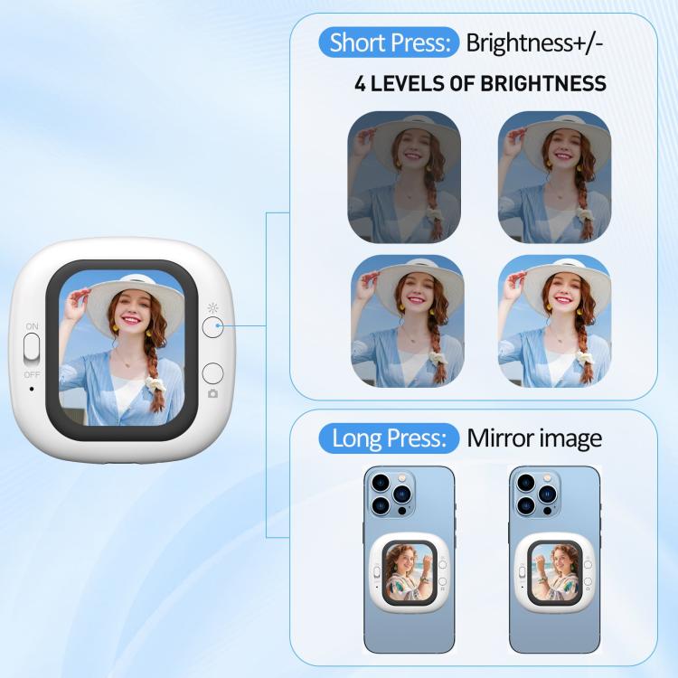 D12 Slim Mini Magnetic Wireless Selfie Screen Casting Device