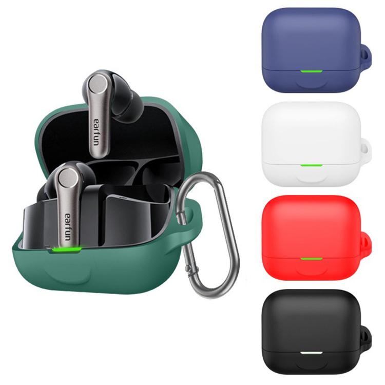 For EarFun Air Pro 4+ Solid Color Silicone Earphone Protective Cover