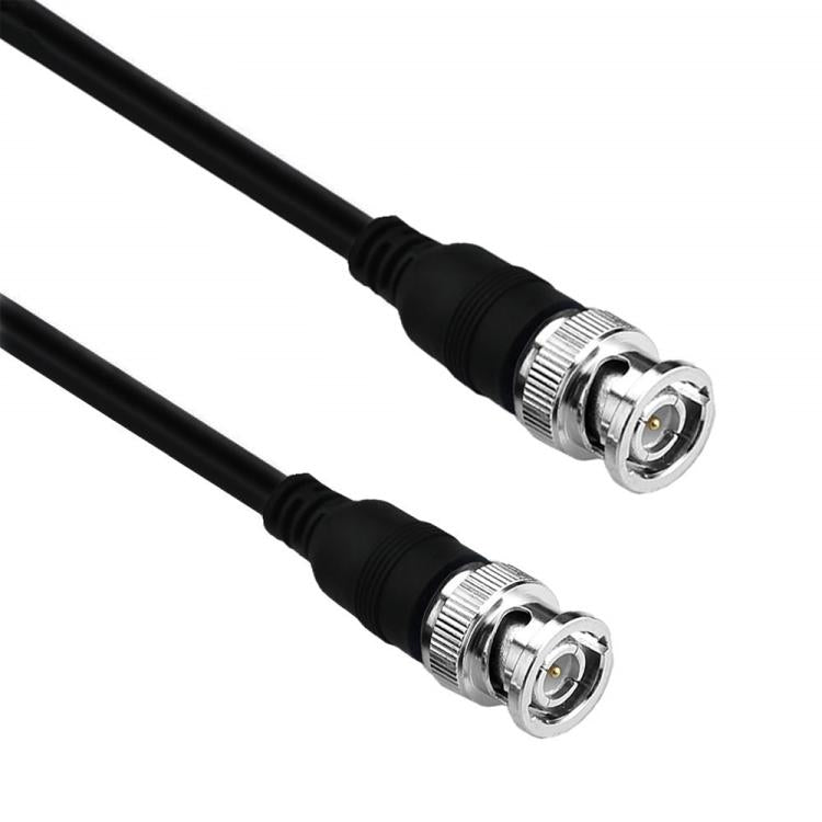 JUNSUNMAY Male to Male RG59U BNC Extension Cable for Video Security Camera CCTV Systems, Length:150cm