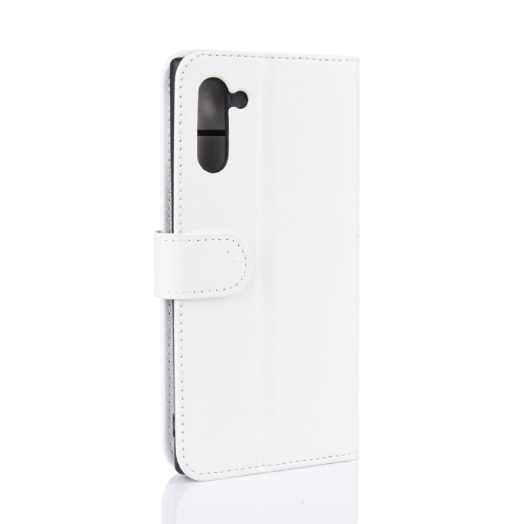 R64 Texture Single Fold Horizontal Flip Leather Case for Galaxy Note 10, with Holder & Card Slots & Wallet