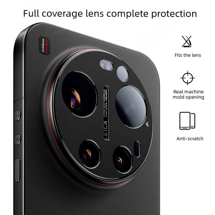 For Xiaomi 17 Ultra Kalebol Metal Hollow Lens Protection Ring