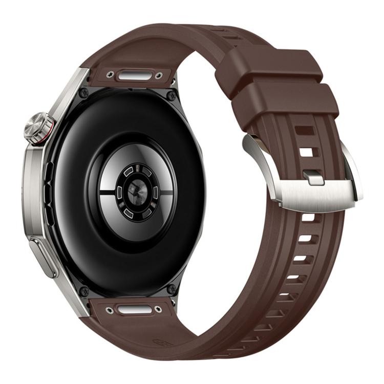 For Huawei Watch GT 6 Pro Push Button Single Color Silicone Watch Band