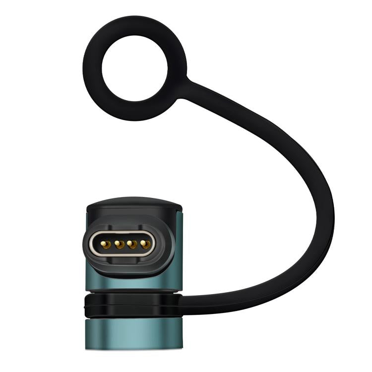 For Garmin Series Smart Watch Anti-Loss Lanyard Charging Metal Adapter Curved-End Style