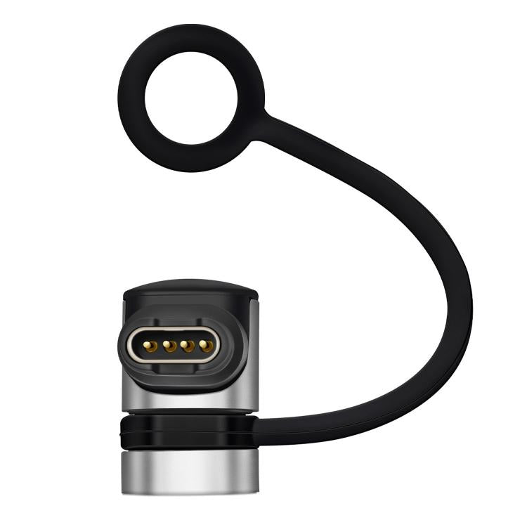 For Garmin Series Smart Watch Anti-Loss Lanyard Charging Metal Adapter Curved-End Style