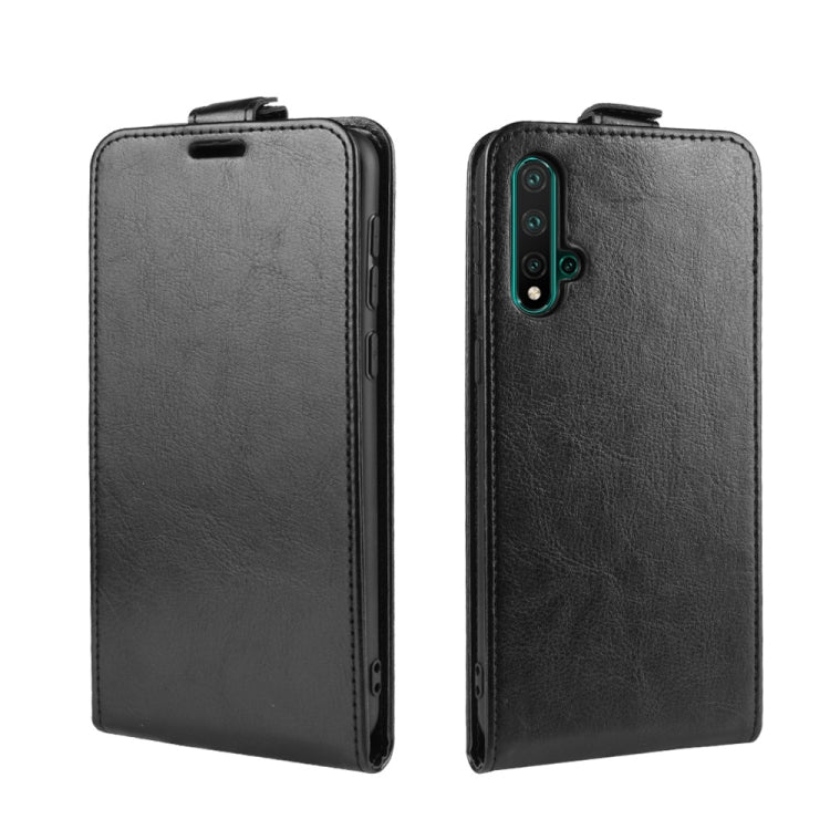 Crazy Horse Vertical Flip Leather Protective Case for Huawei Nova 5