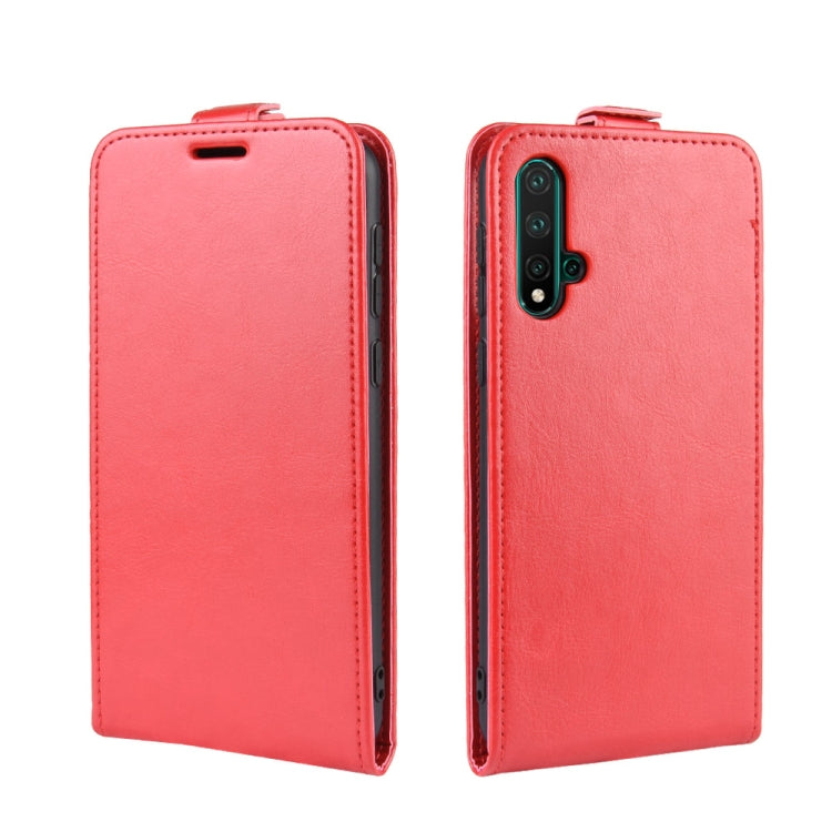 Crazy Horse Vertical Flip Leather Protective Case for Huawei Nova 5
