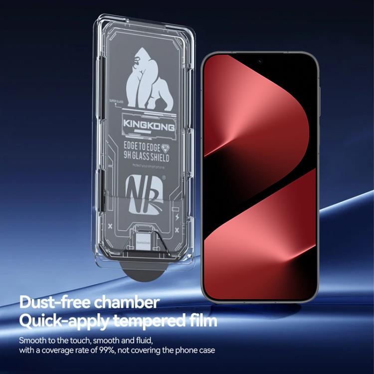 For Honor Magic4 Lite 3pcs Easy Install Box Dust-Free 3D Curved Edge HD Electroplated Explosion-Proof Tempered Glass Film