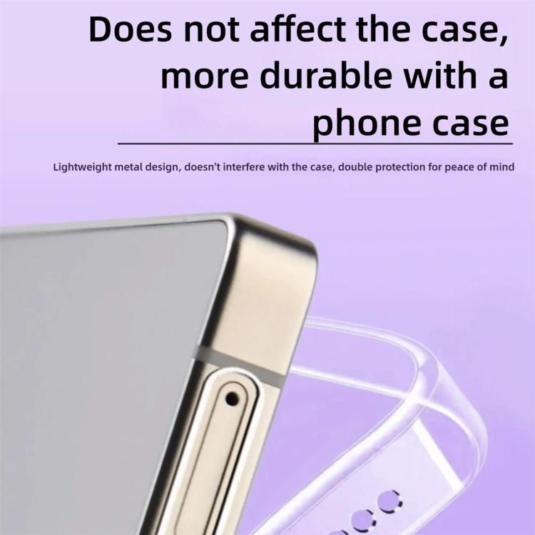 For Samsung Galaxy S26 Ultra 5G 5pcs High-Density Metallic Integrated Speaker Dust Cover