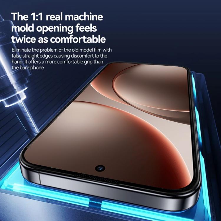 For Huawei nova 12s 3pcs Easy Install Box Dust-Free 3D Curved Edge HD Electroplated Explosion-Proof Tempered Glass Film