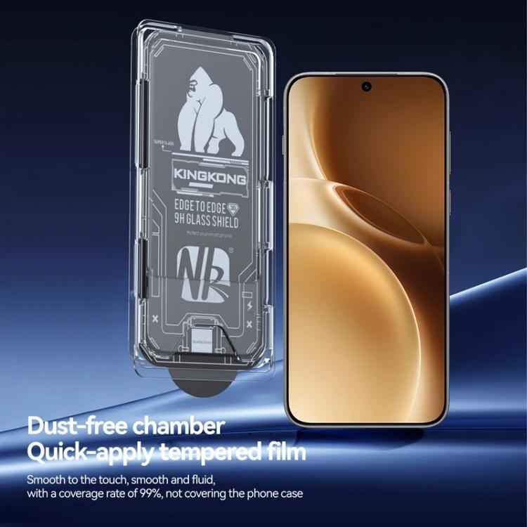 For vivo S30 Pro mini 3pcs Easy Install Box Dust-Free 3D Curved Edge HD Electroplated Explosion-Proof Tempered Glass Film