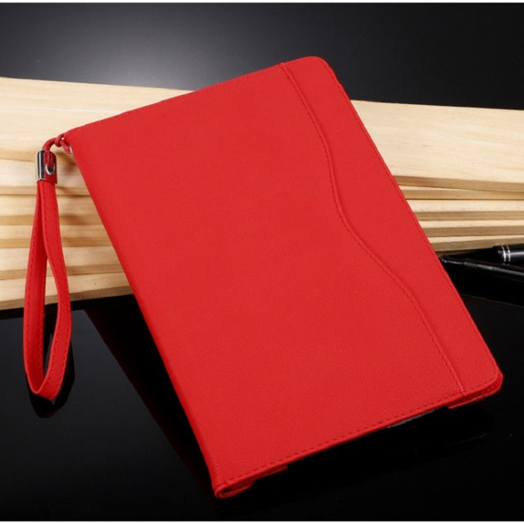 Business Style Horizontal Flip Leather Case for iPad 9.7 (2018) / (2017) / Air 1 / Air 2 / iPad Pro 9.7 inch, Can Be Disassembled and Separated for Use, with Wallet & Card Slot & Holder & Lanyard