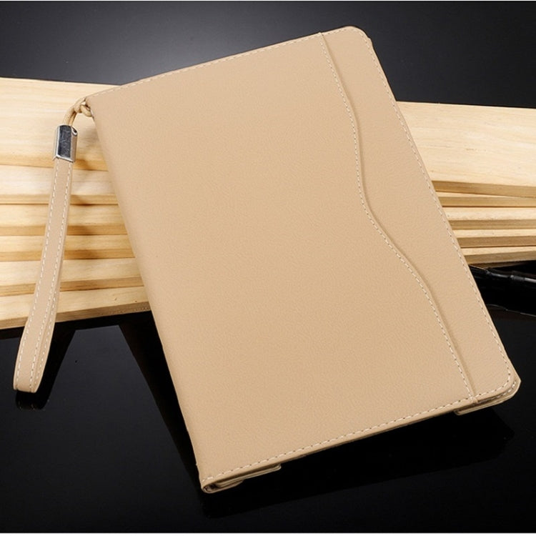 Business Style Horizontal Flip Leather Case for iPad 9.7 (2018) / (2017) / Air 1 / Air 2 / iPad Pro 9.7 inch, Can Be Disassembled and Separated for Use, with Wallet & Card Slot & Holder & Lanyard