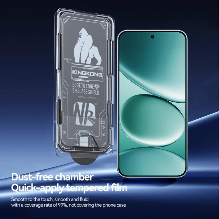 For Redmi Note 12 Pro+ Global 3pcs Easy Install Box Dust-Free 3D Curved Edge HD Electroplated Explosion-Proof Tempered Glass Film