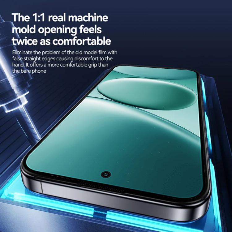 For Redmi Note 12 Global 3pcs Easy Install Box Dust-Free 3D Curved Edge HD Electroplated Explosion-Proof Tempered Glass Film