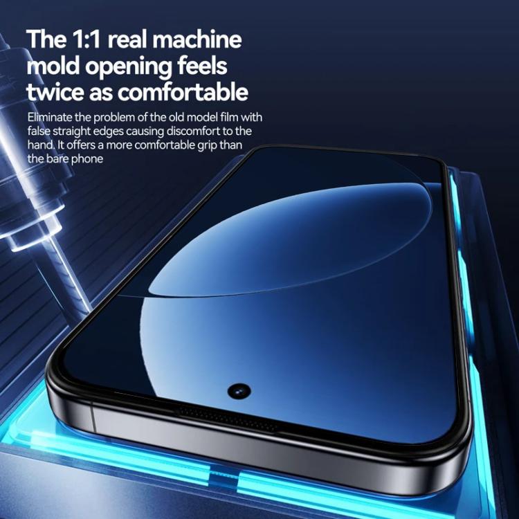 For Realme GT Neo 5 3pcs Easy Install Box Dust-Free 3D Curved Edge HD Electroplated Explosion-Proof Tempered Glass Film