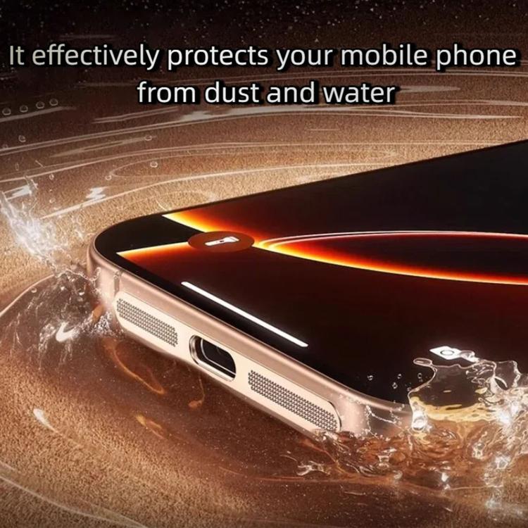 For OPPO Reno15 5pcs High-Density Metallic Integrated Speaker Dust Cover