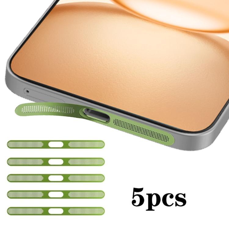 For Honor Power 5pcs High-Density Metallic Integrated Speaker Dust Cover