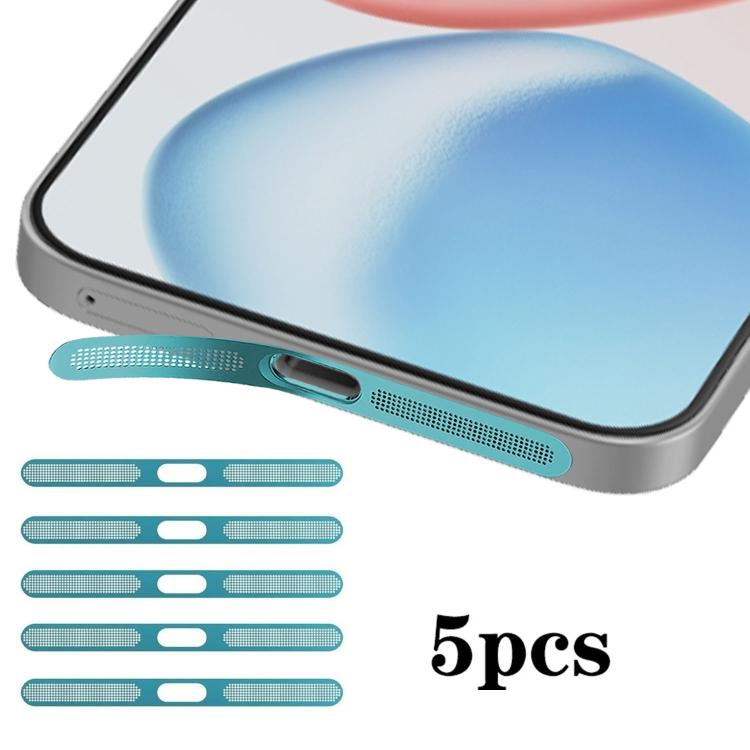 For Honor 400 Global 156.5mm 5pcs High-Density Metallic Integrated Speaker Dust Cover