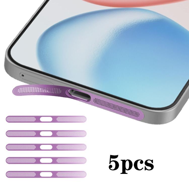 For Honor 400 Global 156.5mm 5pcs High-Density Metallic Integrated Speaker Dust Cover