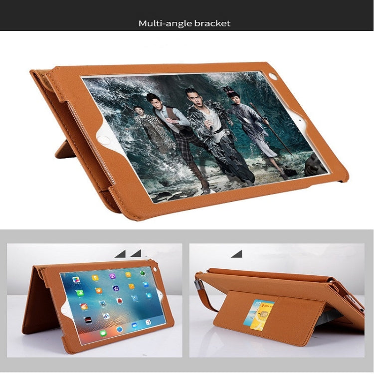 Business Style Horizontal Flip Leather Case for iPad Mini 5 (2019)/ 4 / 3 / 2 /1, Can Be Disassembled and Separated for Use, with Wallet & Card Slot & Holder & Lanyard