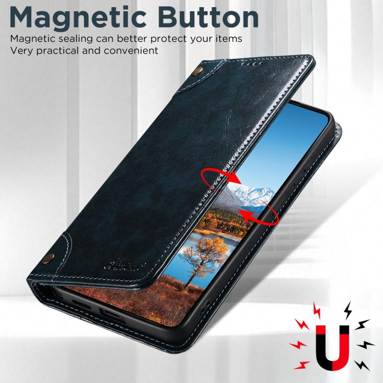 For Samsug Galaxy S26 5G Suteni Baroque Calf Texture Buckle Wallet Leather Phone Case