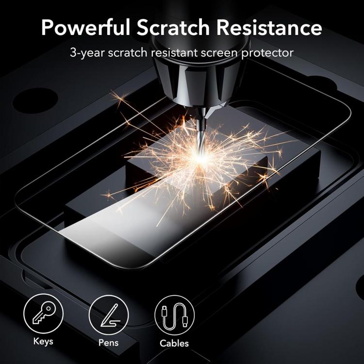 For iPhone 17 Pro Max 10pcs 3D Large Arc Edge Electroplated Explosion-Proof Scratch-Resistant Full-Screen HD Tempered Glass Film