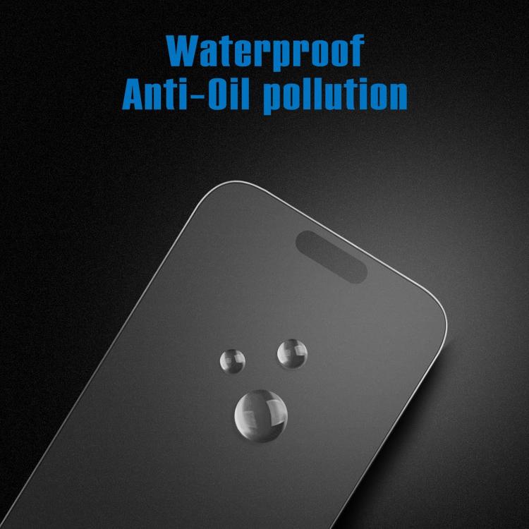 For iPhone 17 Pro 10pcs 3D Large Arc Edge Electroplated Explosion-Proof Scratch-Resistant Full-Screen Frosted HD Tempered Glass Film