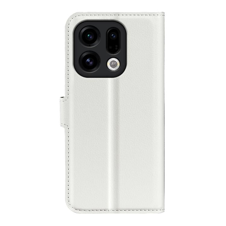 For OPPO Find X9 Litchi Texture Horizontal Flip Leather Phone Case with Holder