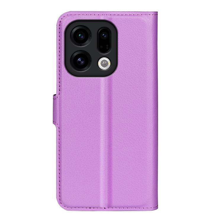 For OPPO Find X9 Litchi Texture Horizontal Flip Leather Phone Case with Holder