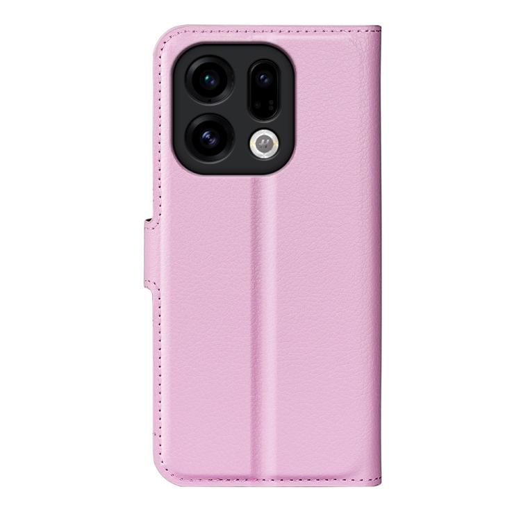 For OPPO Find X9 Litchi Texture Horizontal Flip Leather Phone Case with Holder