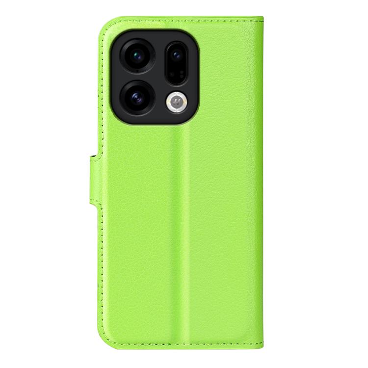 For OPPO Find X9 Litchi Texture Horizontal Flip Leather Phone Case with Holder