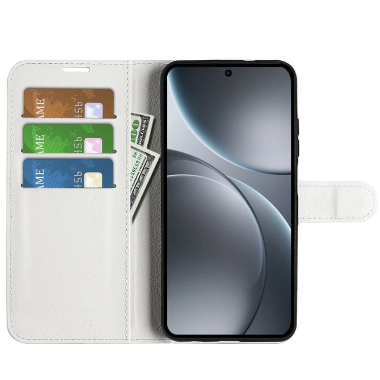 For OPPO Find X9 Pro Litchi Texture Horizontal Flip Leather Phone Case with Holder
